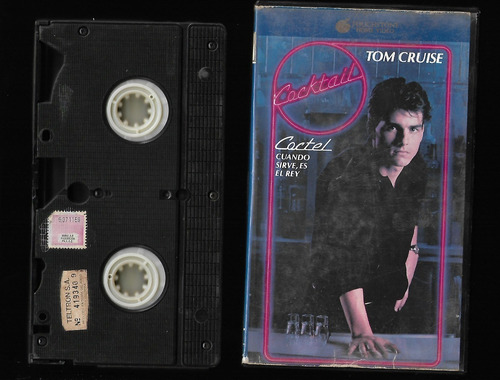 Cocktail Coctel Tom Cruise Pelicula Vhs