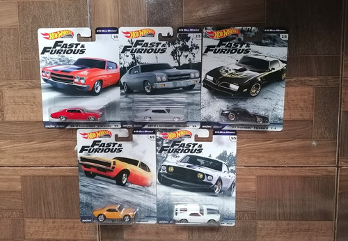 Hot Wheels Fast & Furious 1/4 De Milla Serie 