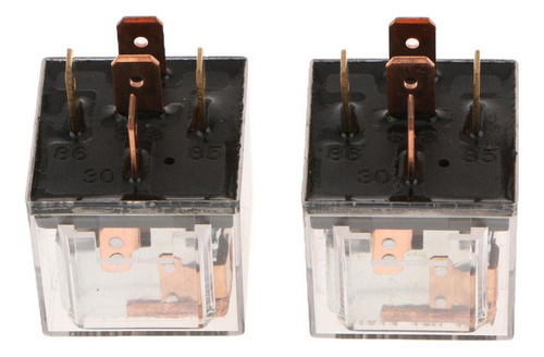 1 Par Jd1914 Automotriz 12vdc 100a 5 Pines Interruptor