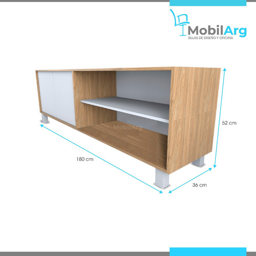 Imagen 5 de 9 de Rack Mesa Modular Tv Lcd Led Nordico Minimalista Hasta 75´´