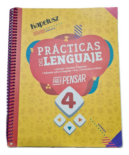 Practicas Del Lenguaje 4 Para Pensar Ed Kapelusz