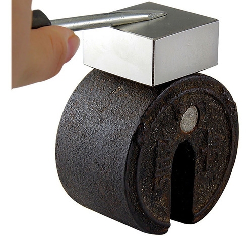 Imán De Bloque De Neodimio N52 40x40x20mm Super Fuerte W01