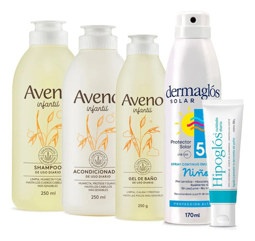 Hipoglós Combo Completo Cuidado Y Protección Infantil Spray
