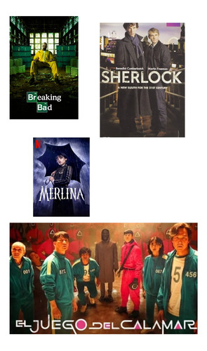 Breaking Bad, Merlina, Sherlock Y El Juego Del Calamar