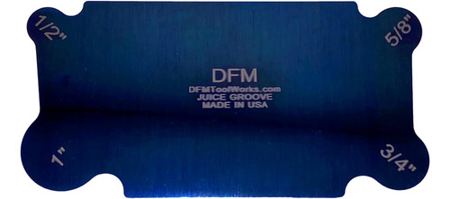 Dfm - Tarjetas Rascadoras Curvadas Azules Hechas Estado...