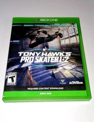 Tony Hawk's Pro Skater 1 + 2 - Xbox One Fisico (Usado)