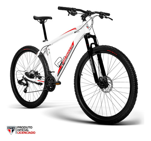 Bicicleta Oficial Gts M1 Do São Paulo Futebol Clube Aro 29 Cor Branco-vermelho Tamanho Do Quadro 21