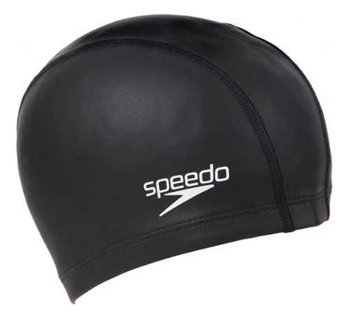 Gorra De Natacion Speedo Ultra Cap Color Negro Diseño De La Tela Poliamida Y Lycra. Tamaño Talle Unico