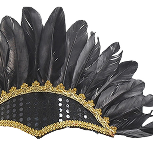 Tocado De Plumas Indias, Diadema De Plumas, Accesorios Para