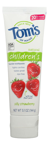 Toms Of Maine Silly Strawberry Children's Pasta Dental Antic
