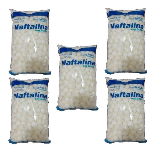 Naftalina  Bolas 5 Kg Sanilar  Oferta