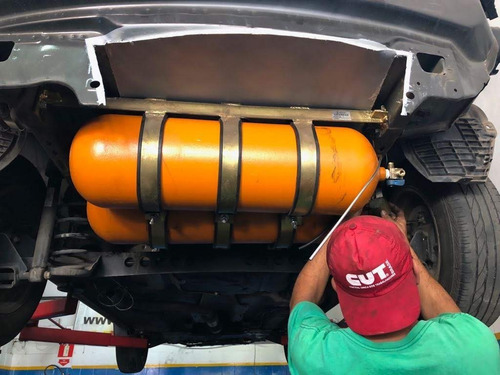 Kit Gnv Geração 5 Italiano, Spin Por Baixo 2 Cilindros 7,5m3