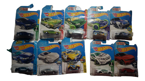 Carros Hot Wheels Coleccion 10pz