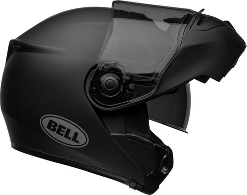 Capacete Bell Srt Modular Solid Matte Black Preto Fosco Tamanho do capacete 60