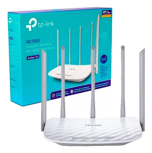 Tp-link Archer C60, Ac1350 Router Wifi 5 Doble Banda