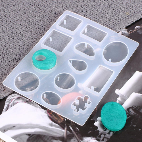 Silicone Resina Molde Colar Pulseira Oscilar Anel