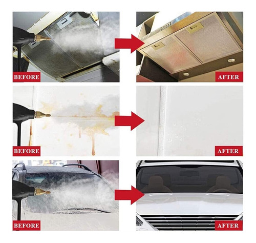 Limpiador De Vapor Portátil Multiusos Alta Presión De 1700 W