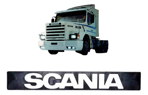 Emblema Capo Scania 112 113 Bicuda Letreiro
