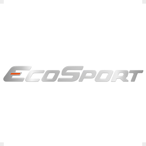 Emblema Compatível C/ Ecosport 2013/ Adesivo Estepe Resinado