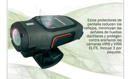 Protector Pantalla X3 Antibrillo Camara Garmin Virb