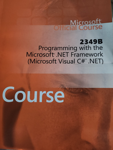 Curso Oficial Microsoft-programming- .net Framework Y Visual