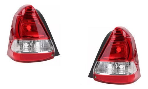 Par Juego  Faros Traseros P/ Etios 4 Puertas 2013 2014 2015 2016 2017 2018