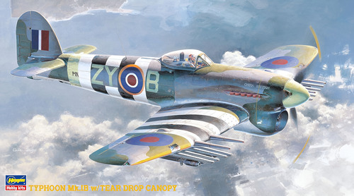 Para Armar 1/48 Hawker Typhoon Mk.ib Hasegawa Escala 1/48