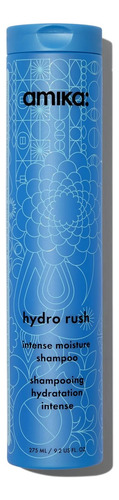 Amika Hydro Rush Shampoo De Hidratação Intensa Com Ácido Hia