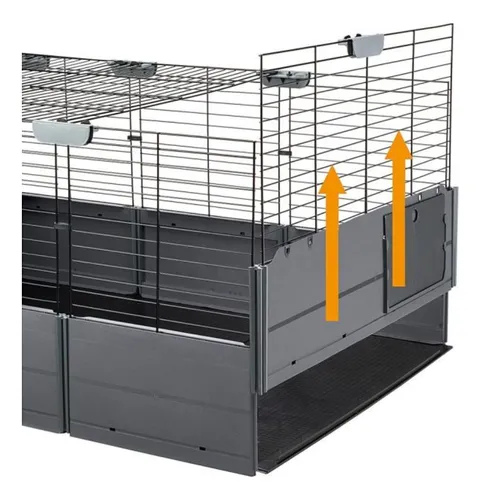 Jaula Modular Conejos Cobayos Roedores Ferplast Habitat