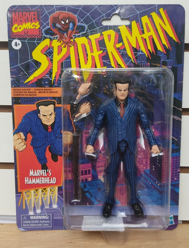 Figura Marvel´s Hammerhead De La Línea Retro De Spiderman (Usado)