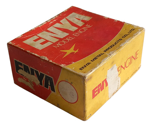 Antigua Caja Vacia Motor Enya Model Engie Tokio Japan - Zwt (Usado)