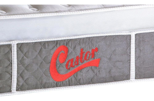 Colchão Castor Pocket Light Stress Plush Visco Queen 158
