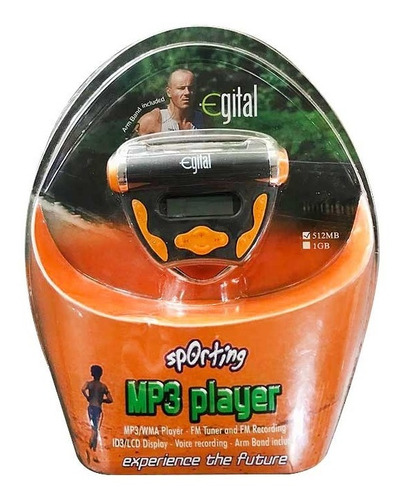 Reproductor Mp3 Player Sporting Egital 512 Mb