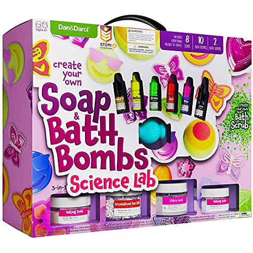 Kit De Fabricación De Bombas De Baño Y Jabón Niños,...