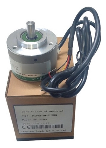 Encoder Incremental 200 Ppr A,b,z Roundss 50mm