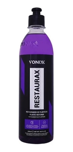 Restaurador De Plasticos Restaurax 500ml Vonixx