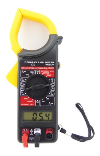 Pack 2/ Tester Multimetro Pinzas Digital Lcd 9v+estuche 