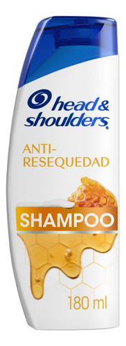 Shampoo Head & Shoulders Anti-Resequedad Nutrición 180 ml