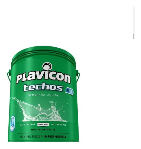 Plavicon Techos Xp Membrana Líquida Alta Performance 20lt