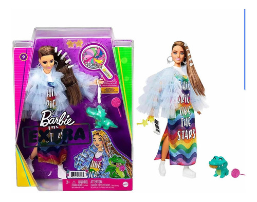 Muñeca Barbie Extra Cocodrilo
