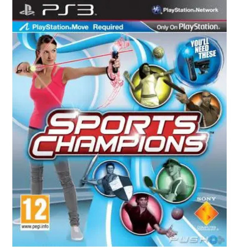 Jogo Sports Champions Ps3 Playstation Move Sony