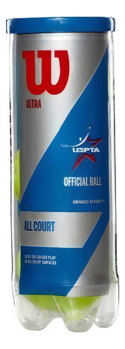 Pelotas de Tenis Wilson Ultra All Court USPTA Tubo X 3