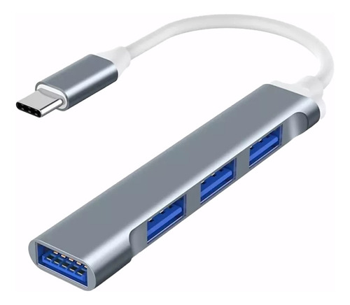 Adaptador Extension Hub Type Tipo C A 4 Puertos Usb3.0 5gbsp