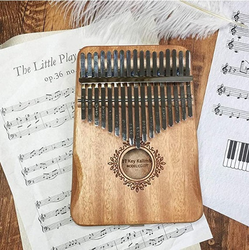 Kalimba - Piano De Pulgar De 17 Teclas Con Instrucciones