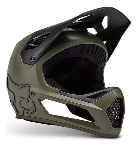 Casco Fox Rampage Seca Bicicleta Mtb Downhill Enduro Trial