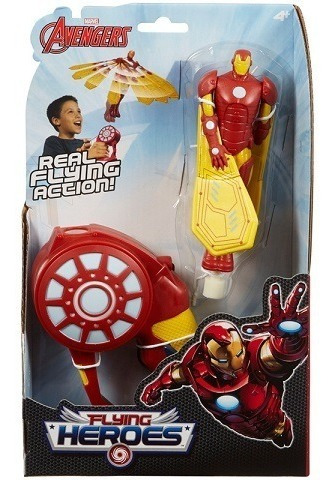 Iron Man Muñeco Volador Avengers Original Flying Heroes