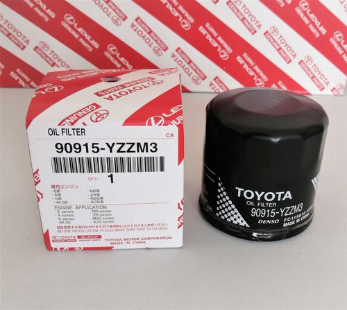 Filtro Aceite Genuino Toyota Yaris 2000-presente