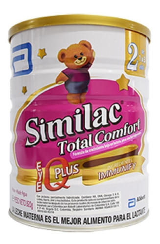 Similac Total Confort 2 Lata 820 Gr De 1 A 3 Años