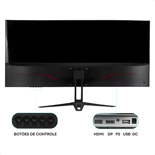 Monitor Gamer 29 Polegadas 2k Full Hd 120hz 1ms Fps Jogos