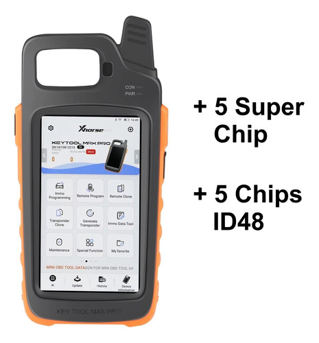 Vvdi Key Tool Max Pro Xhorse Programa Clona Chip Can Fd E +